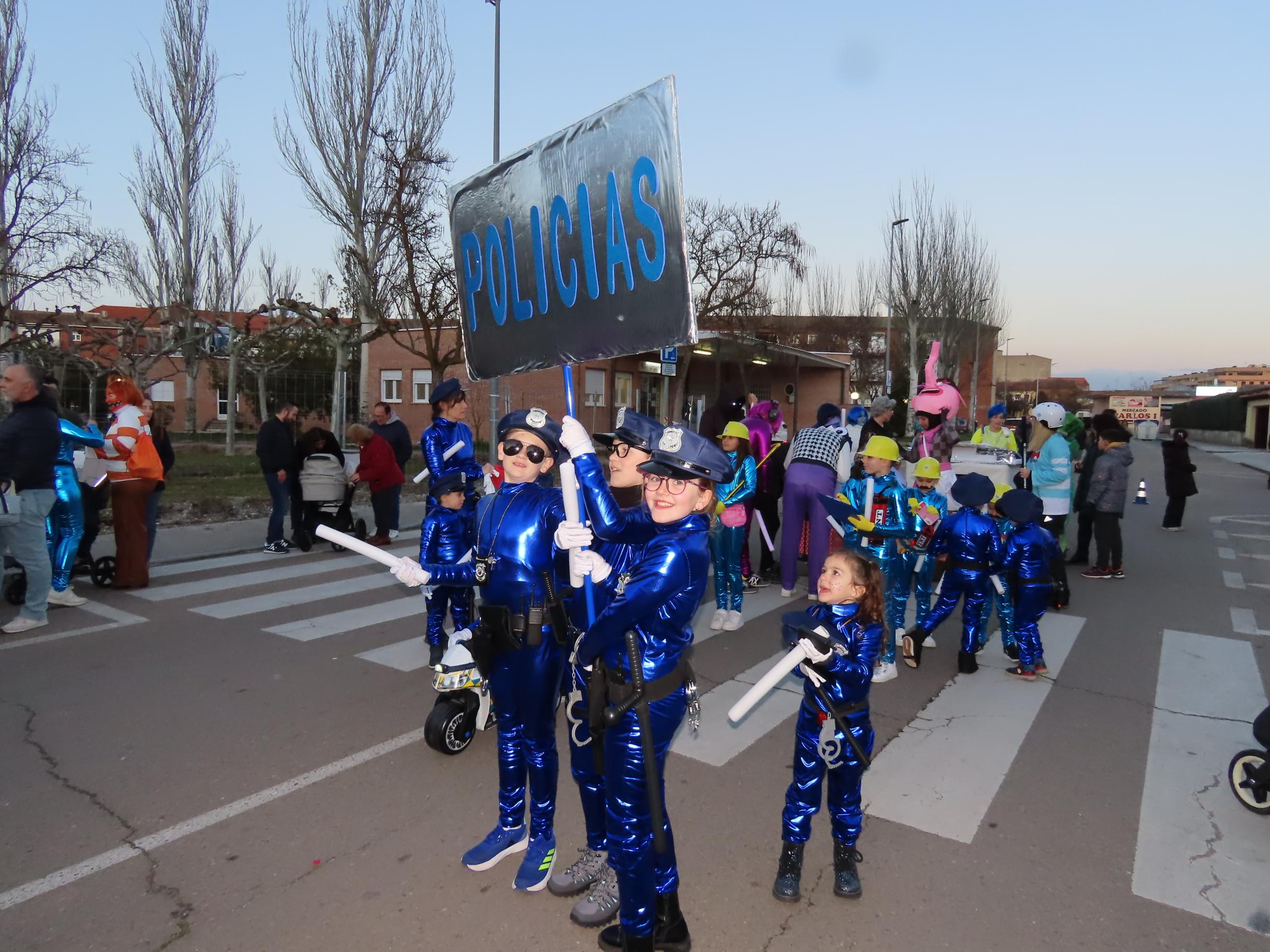 Originalidad en las calles de Peñaranda de Bracamonte por carnaval