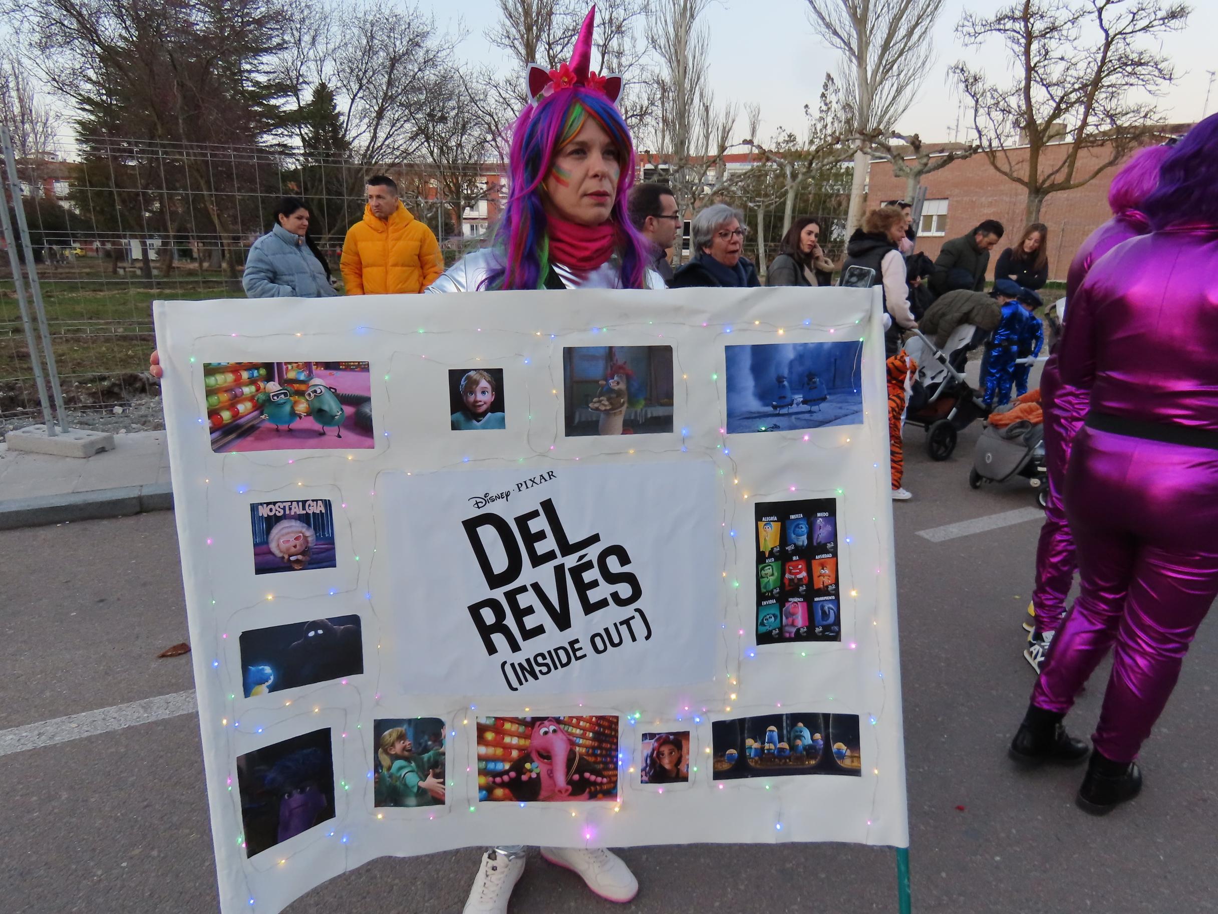 Originalidad en las calles de Peñaranda de Bracamonte por carnaval