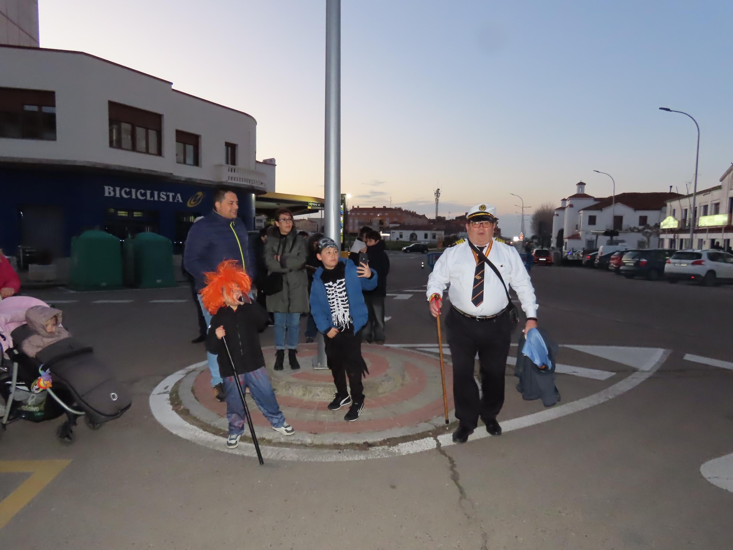 Originalidad en las calles de Peñaranda de Bracamonte por carnaval