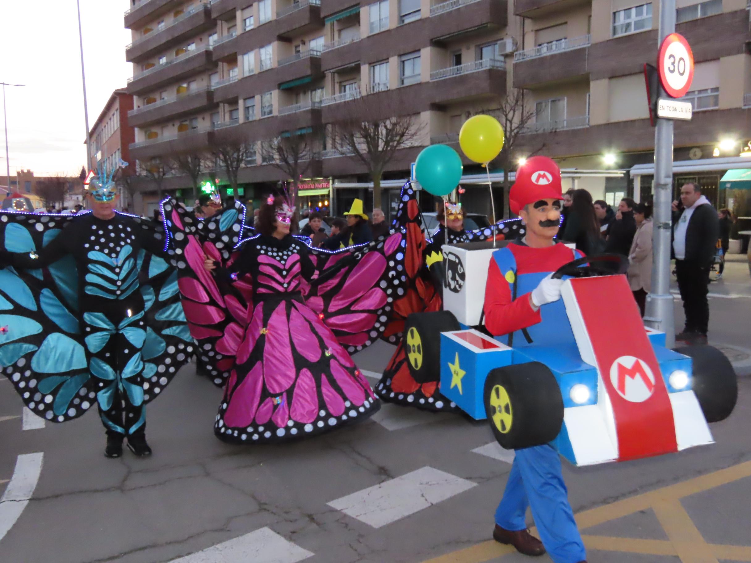 Originalidad en las calles de Peñaranda de Bracamonte por carnaval