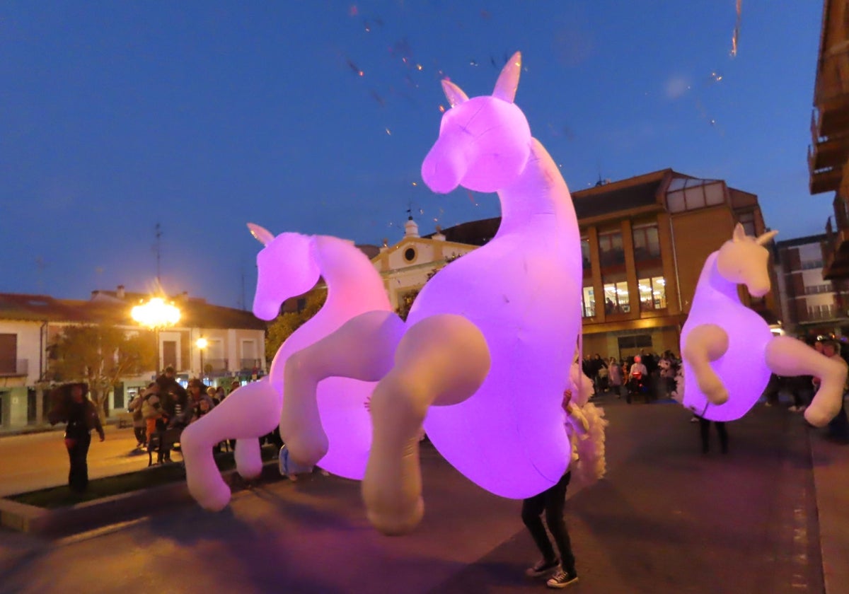 Originalidad en las calles de Peñaranda de Bracamonte por carnaval