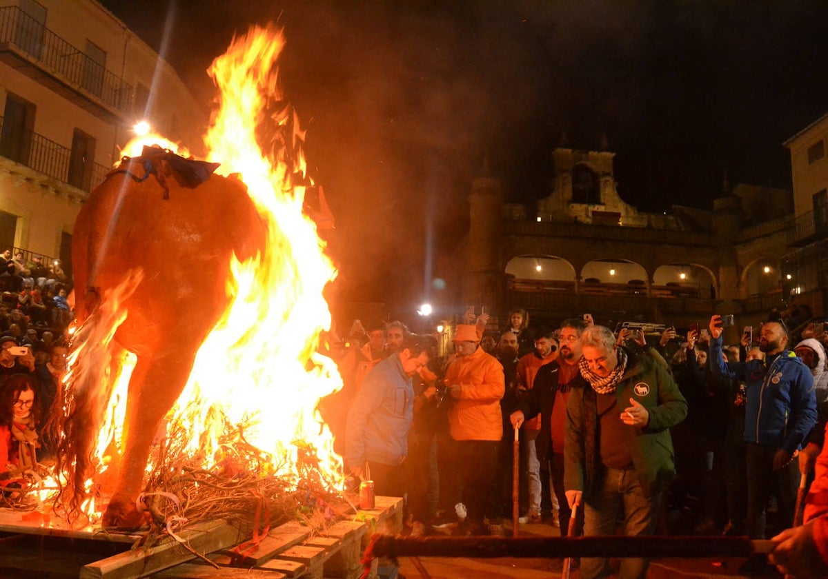 Los cenizos despiden con tristeza al Carnaval del Toro