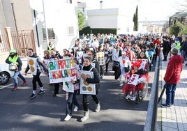 Carnaval reivindicativo en El Rollo y 'Wally' se pierde por Salesas