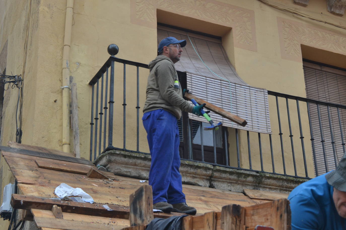 Los tablaos abandonan la Plaza Mayor de Ciudad Rodrigo