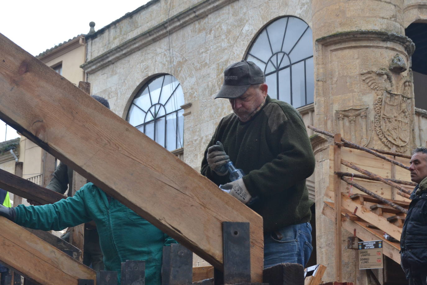 Los tablaos abandonan la Plaza Mayor de Ciudad Rodrigo