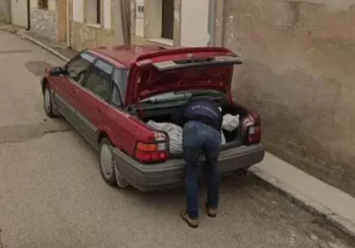 Imagen de Google Street View que ha ayudado a esclarecer el crimen.