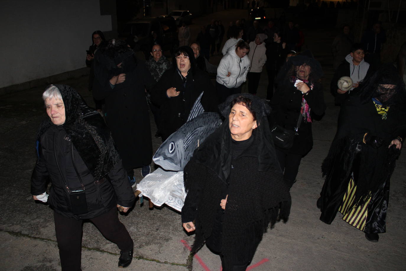 Santibáñez de Béjar se despide del Carnaval con el entierro de la sardina