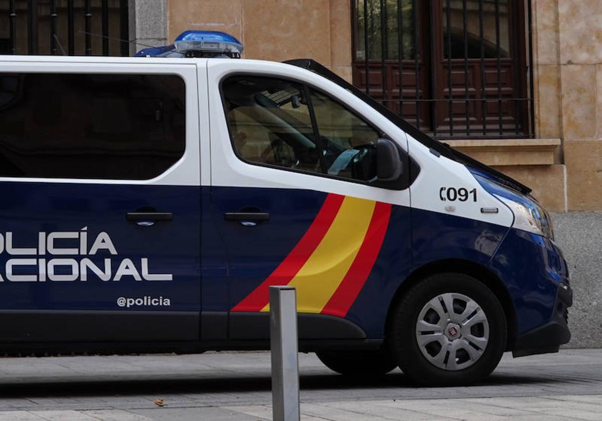 Patrulla de la Policía Nacional.