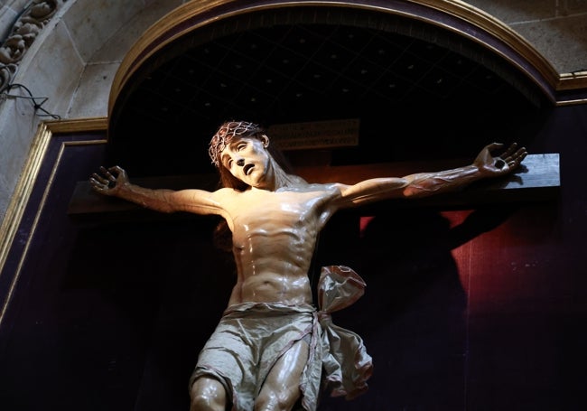 Imagen del Cristo de la Agonía Redentora.