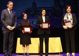 Carlos García Carbayo, Ascensión Iglesias Redondo, Patrocinio Rodríguez y Teresa Peramato.