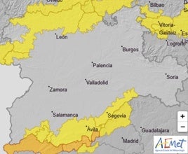 La AEMET pone en aviso a seis provincias de Castilla y León: se esperan hasta 80 litros en 12 horas