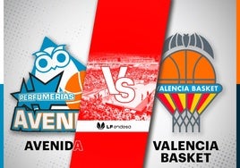 Perfumerías Avenida - Valencia Basket: horario y cómo ver en directo y por TV el partido de la Liga Femenina