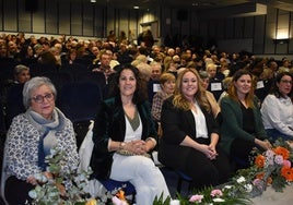 Algunas de las féminas homenajeadas en Santa Marta.