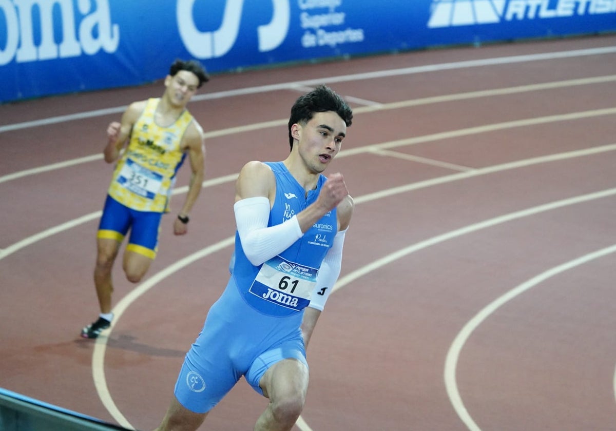 Rodrigo Fito, este sábado durante el Campeonato de España sub 20.