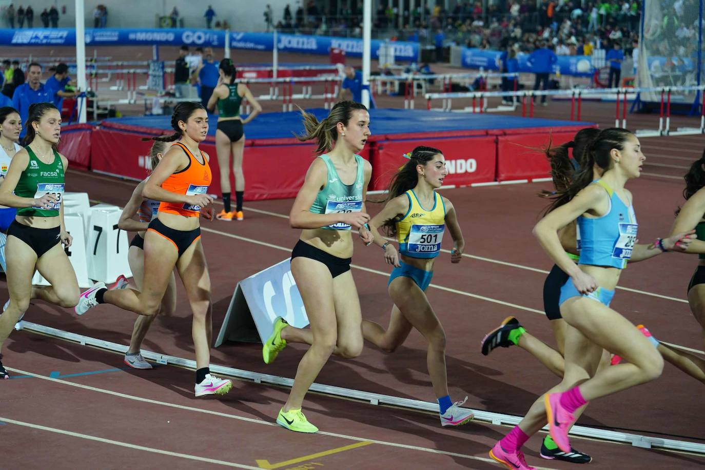 Las mejores imágenes de la primera jornada del Campeonato de España sub 20 de atletismo