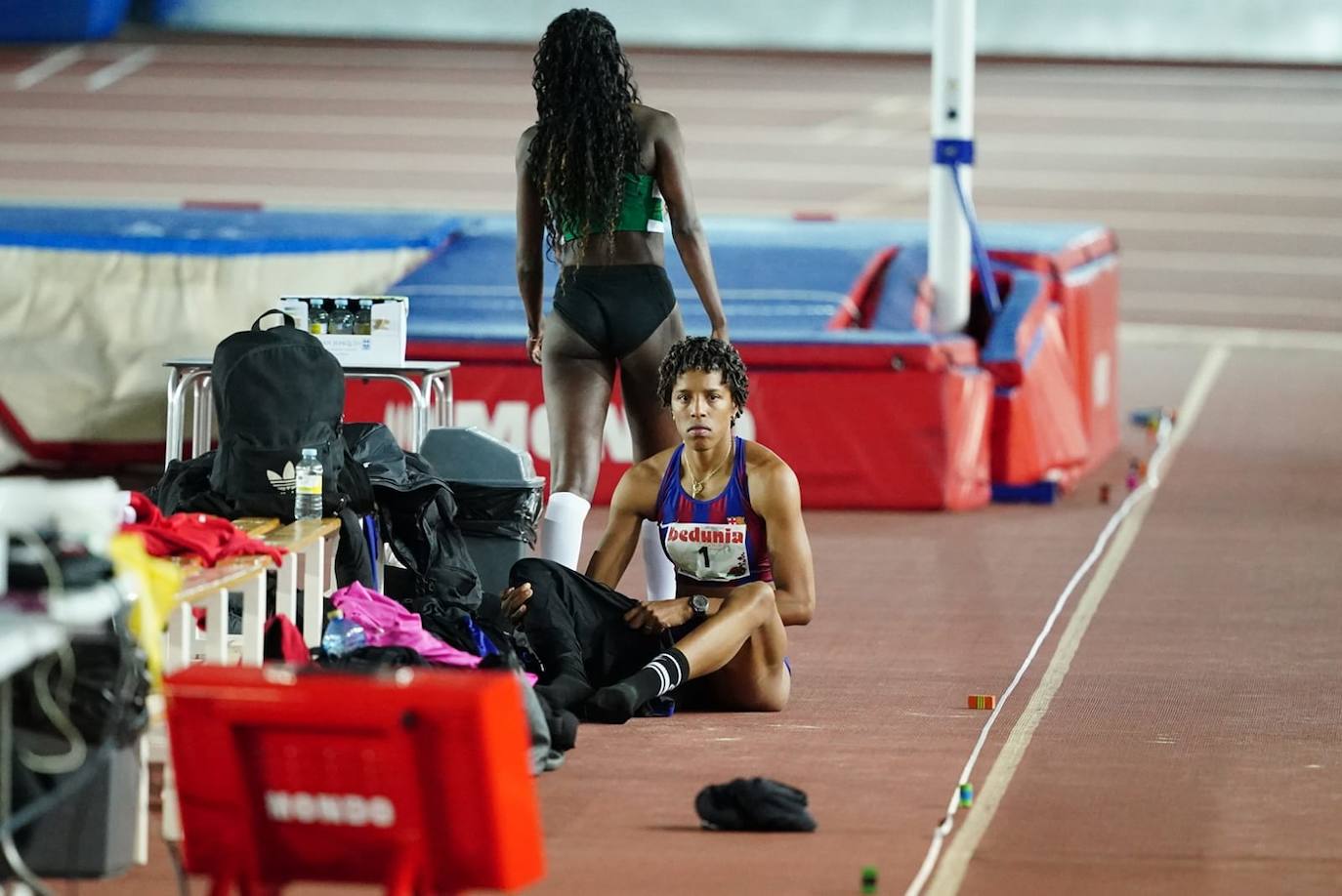 La participación de Yulimar Rojas en el I Trofeo de Atletismo Ciudad de Salamanca, en imágenes