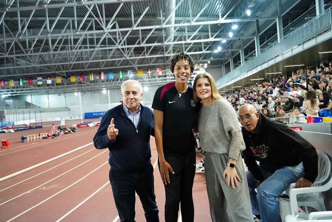 La participación de Yulimar Rojas en el I Trofeo de Atletismo Ciudad de Salamanca, en imágenes