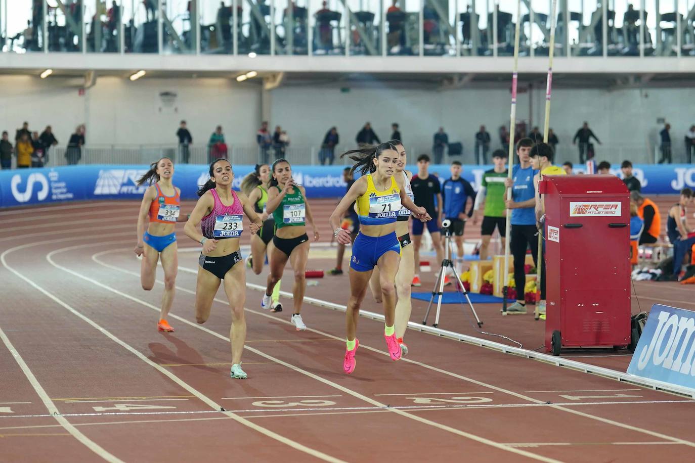 Inmejorable cierre al Campeonato de España sub 20 short track en Salamanca