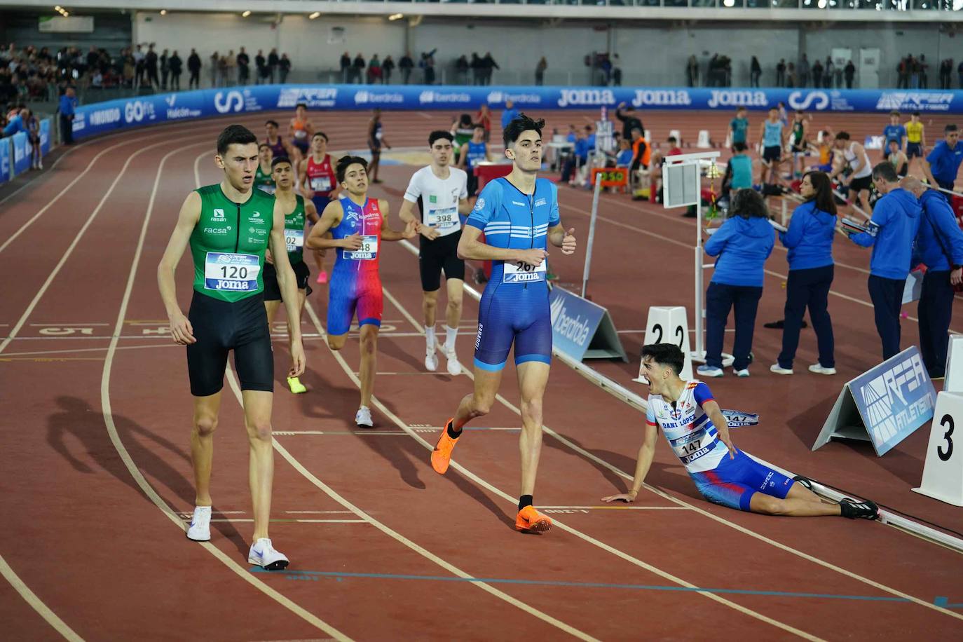 Inmejorable cierre al Campeonato de España sub 20 short track en Salamanca