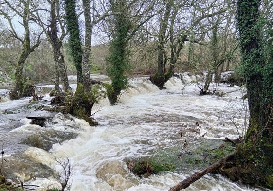 Río Tormes a su paso por Puente del Congosto.