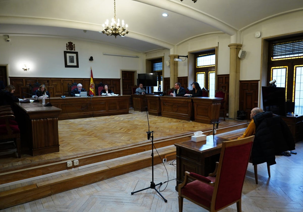 R.S.E. este martes en la Audiencia Provincial de Salamanca.