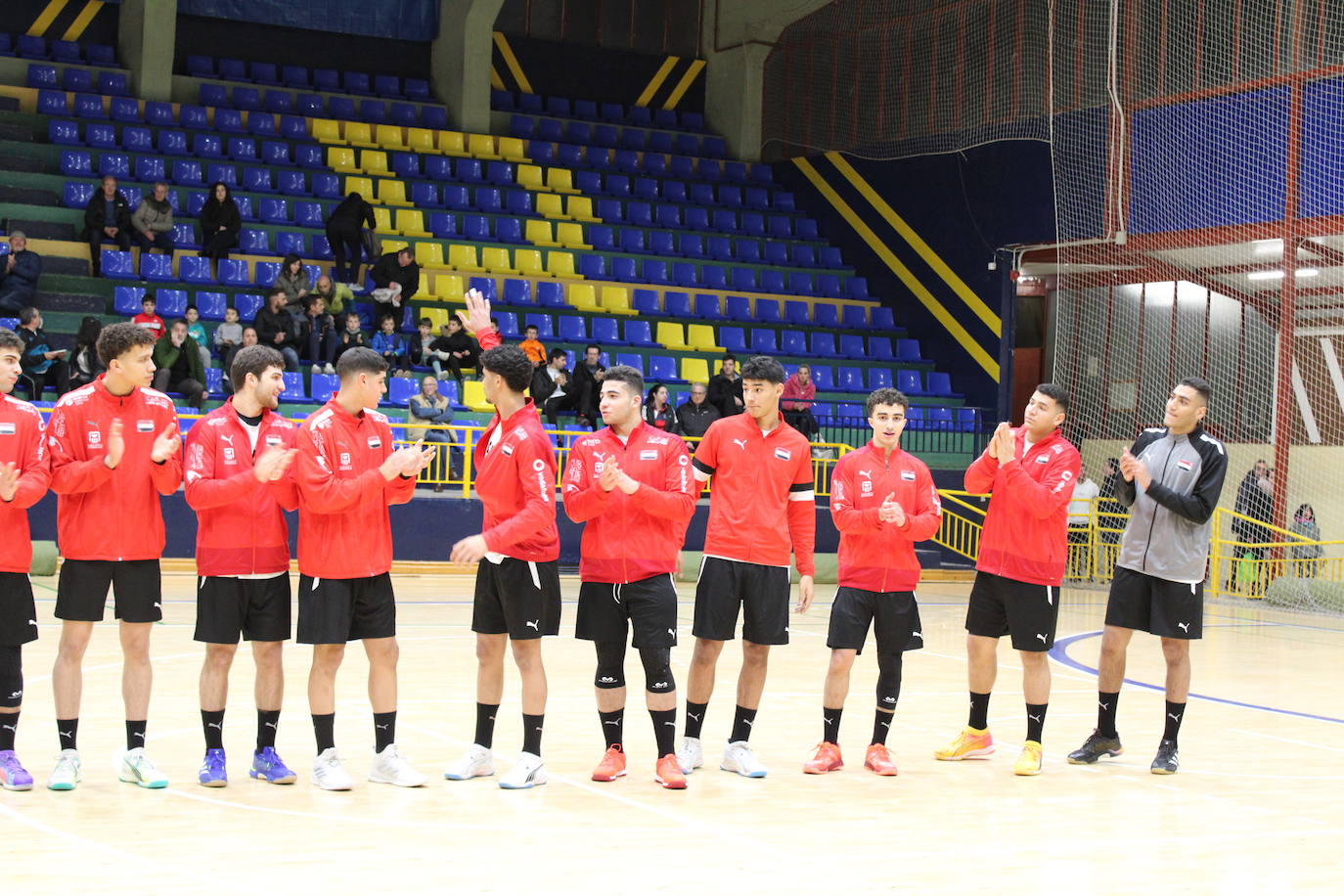 Los &quot;Hispanos&quot; juveniles vencen en Béjar en el amistoso frente a Egipto