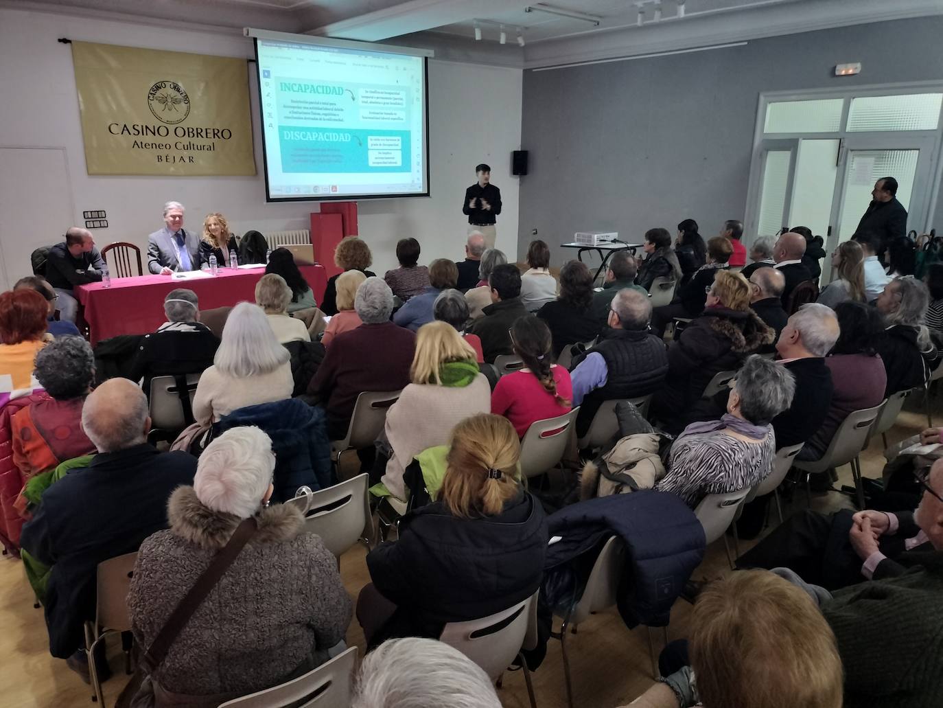 Lleno en la jornada sobre fibromialgia celebrada en Béjar