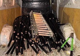 Imagen del material sustraído.