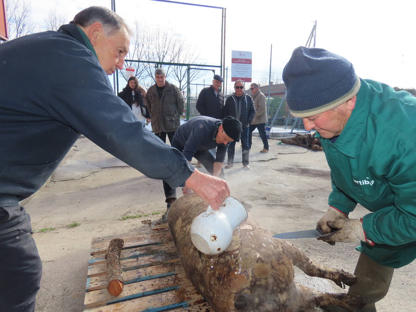 Más de 400 comensales en la fiesta de la Matanza tradicional de Tordillos