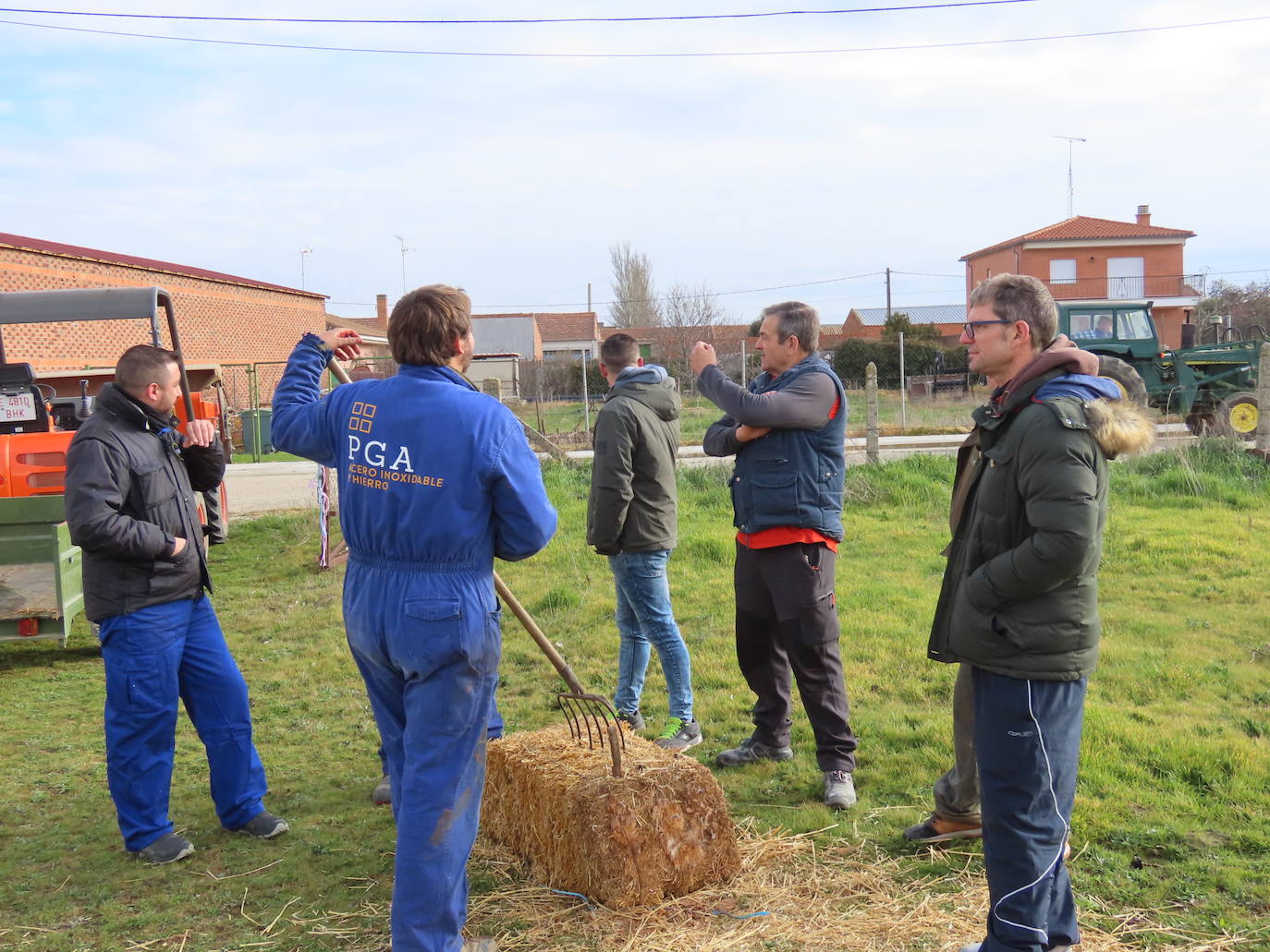 Cocido para celiacos en la X Matanza típica de Aldeaseca de la Frontera