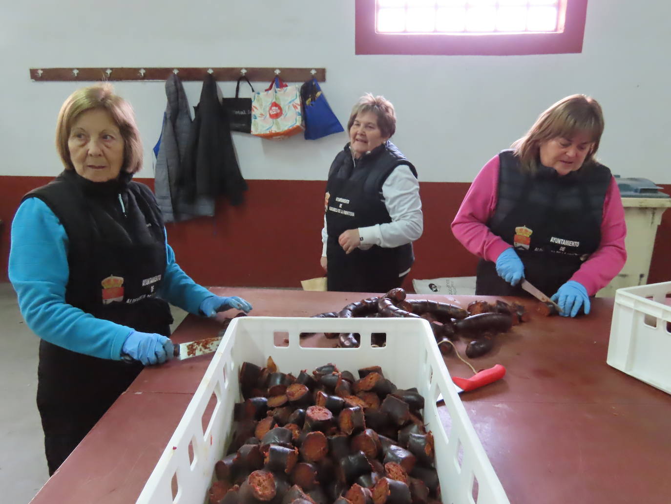 Cocido para celiacos en la X Matanza típica de Aldeaseca de la Frontera