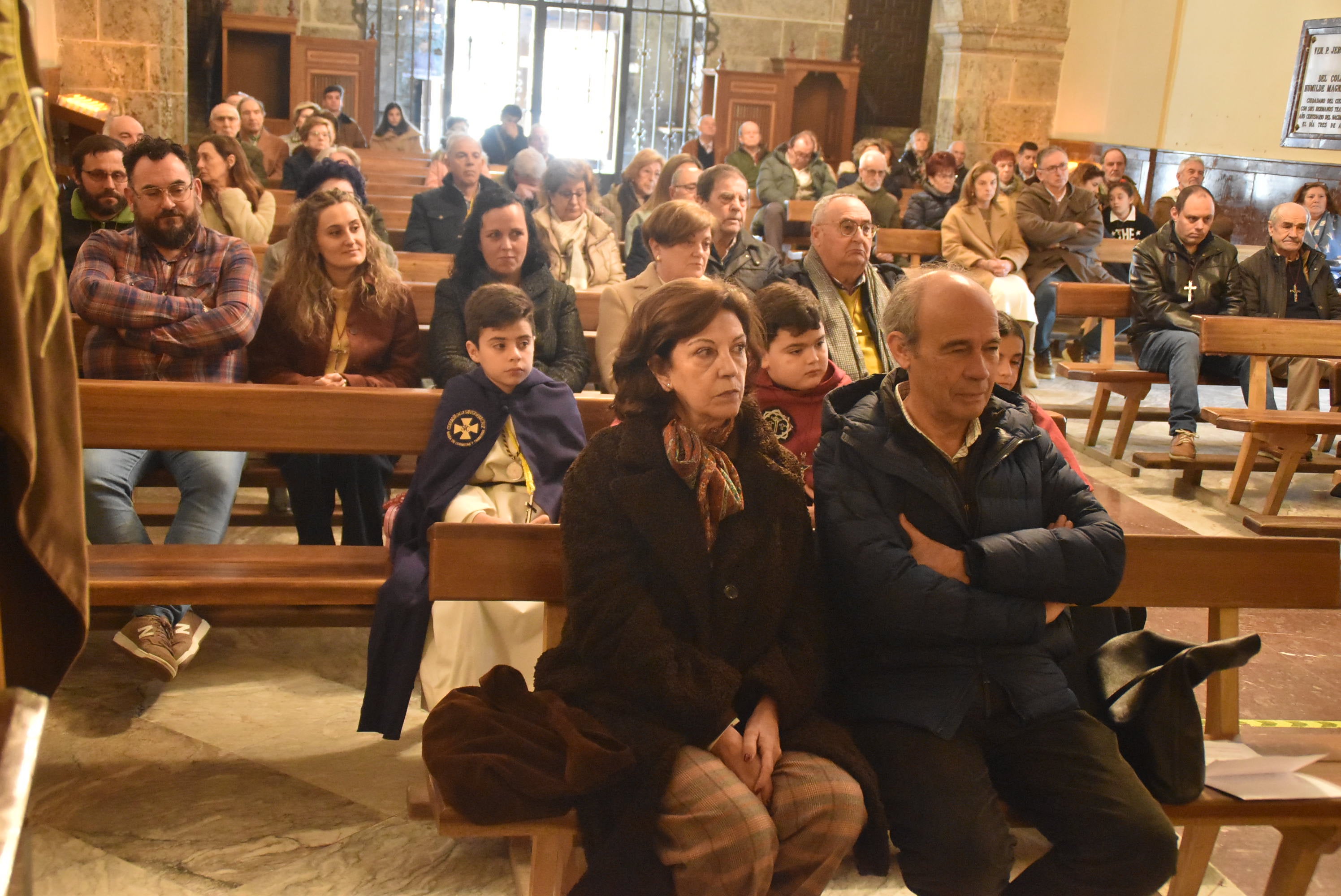 Unión en el santuario de Béjar para iniciar la Semana Santa