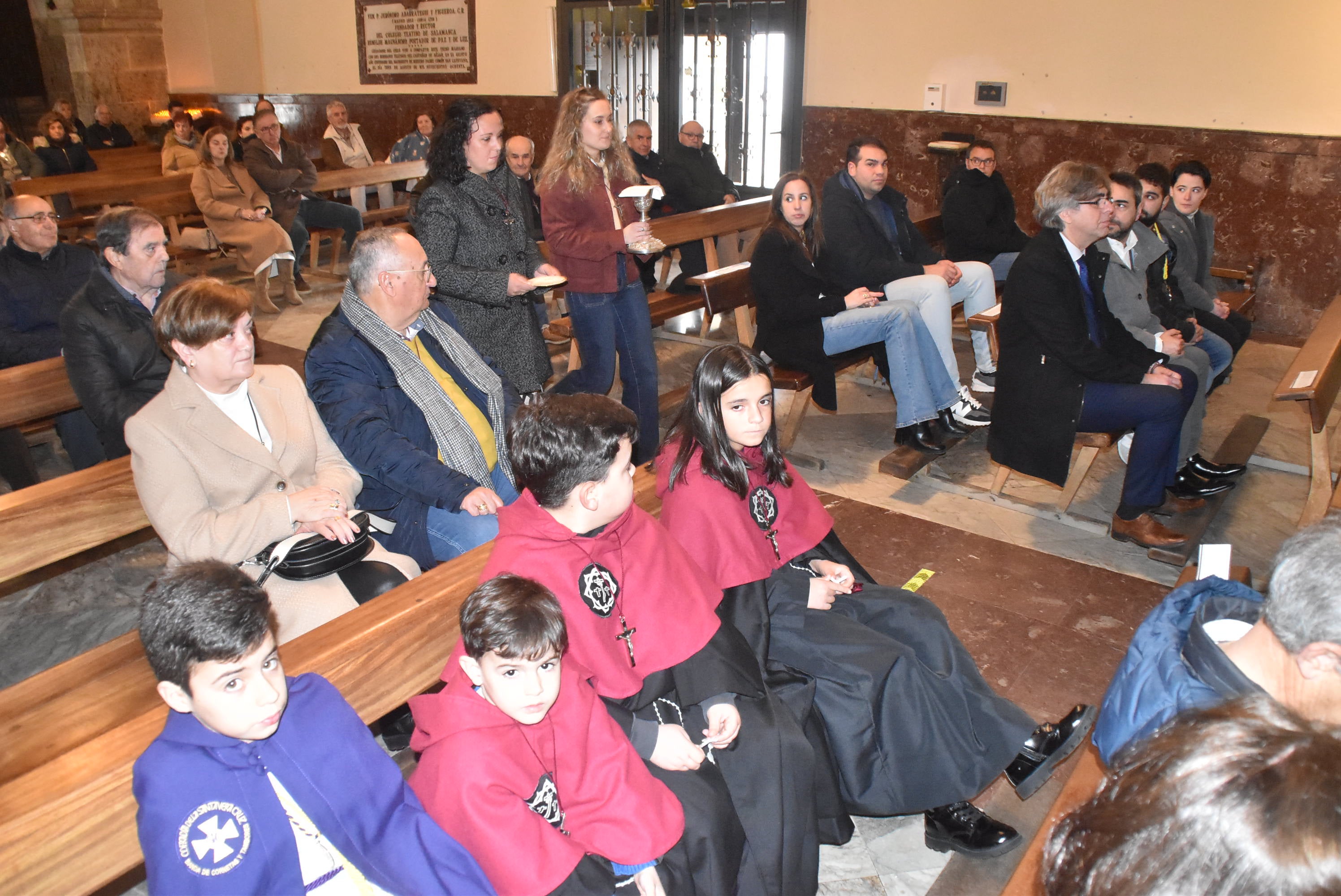 Unión en el santuario de Béjar para iniciar la Semana Santa