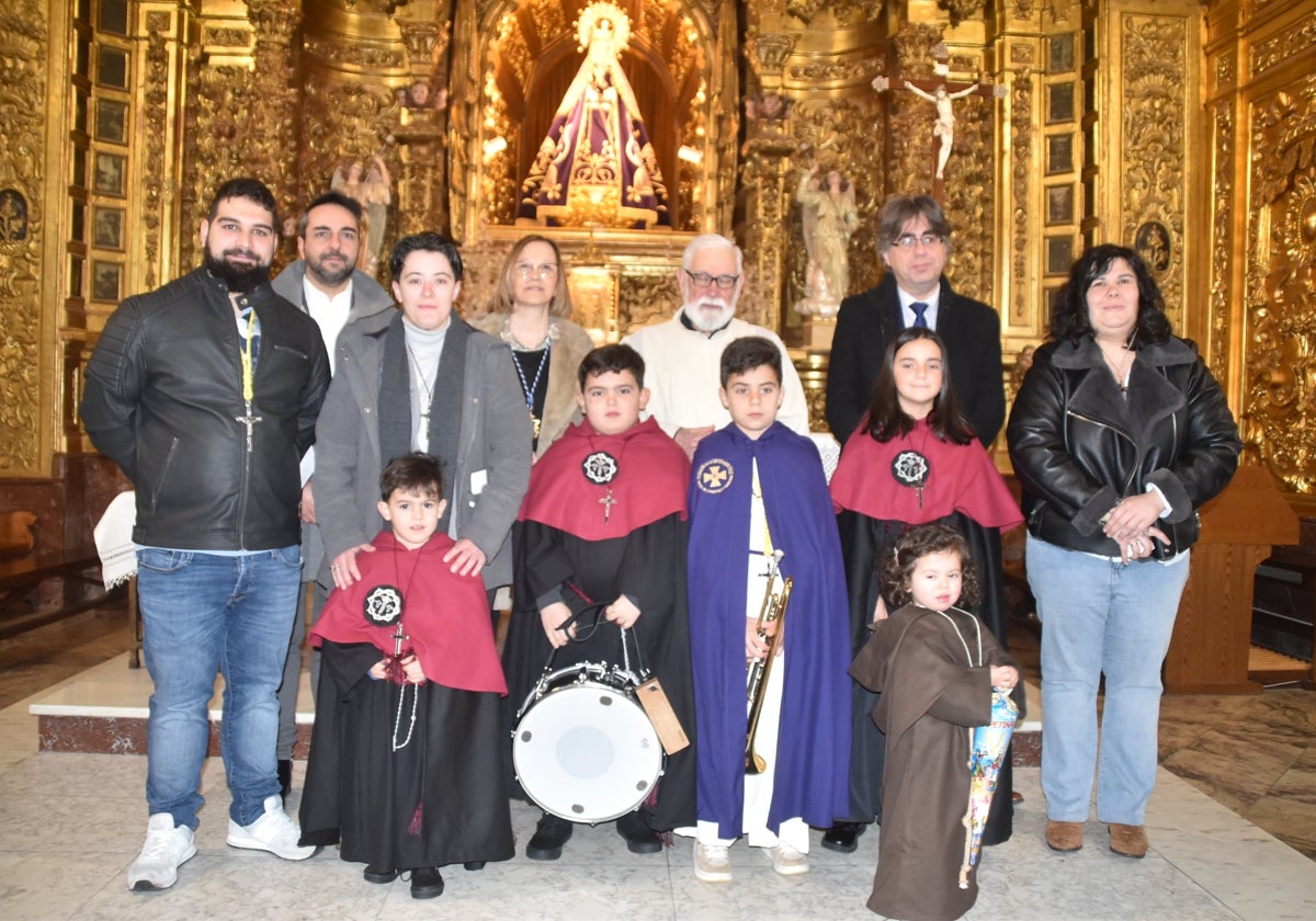 Unión en el santuario de Béjar para iniciar la Semana Santa