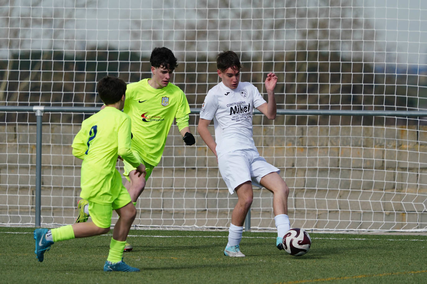 La jornada del fútbol base en Salamanca, en imágenes