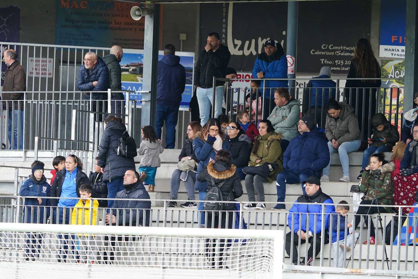 La jornada del fútbol base en Salamanca, en imágenes