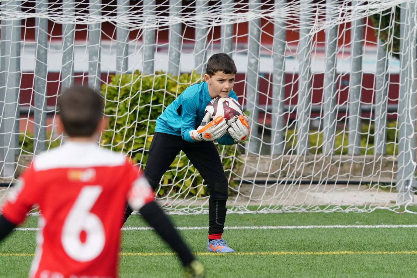 La jornada del fútbol base en Salamanca, en imágenes