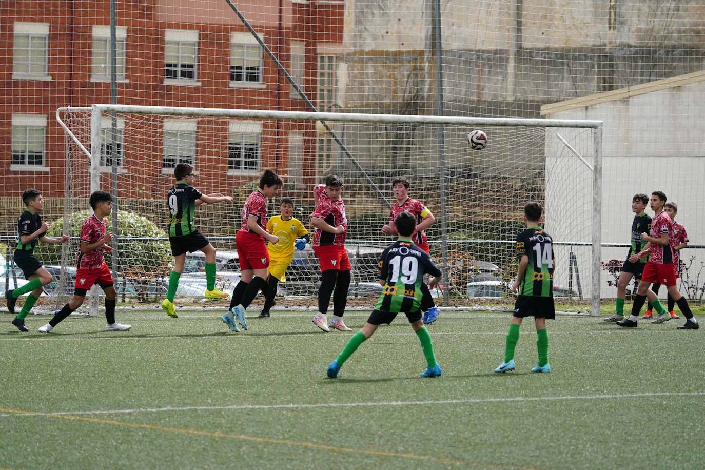 La jornada del fútbol base en Salamanca, en imágenes