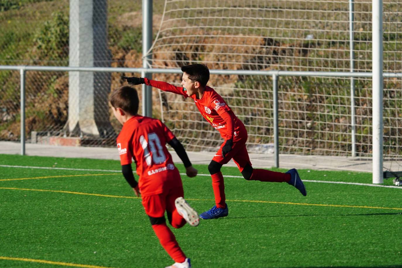 La jornada del fútbol base en Salamanca, en imágenes