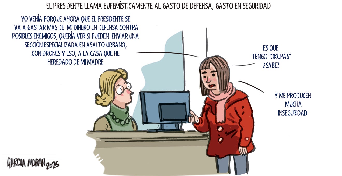 La viñeta de Morán