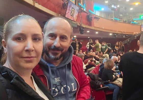 Susana Ventanas y José Manuel Rodríguez, su marido y gran apoyo.