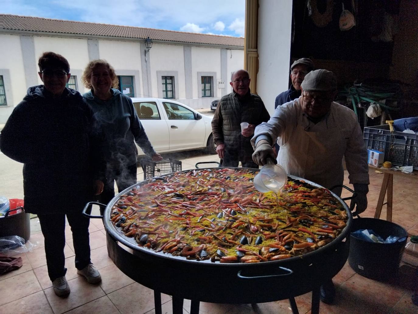 Los mayores de Cantalpino celebran San José