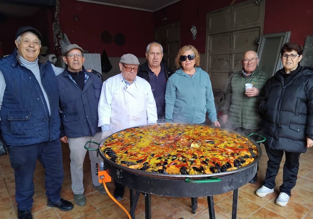 Los mayores de Cantalpino celebran San José