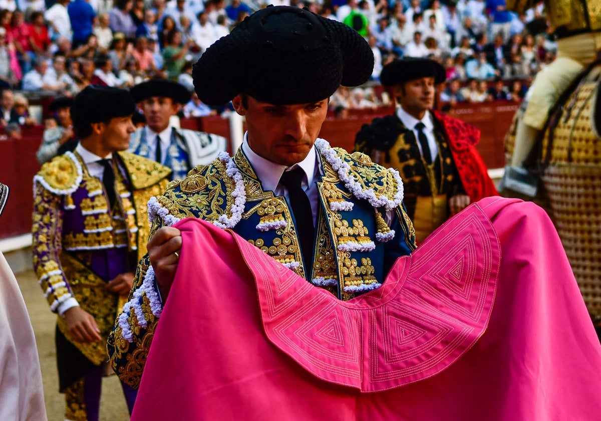 Damián Castaño, en la plaza de toros de Las Ventas.