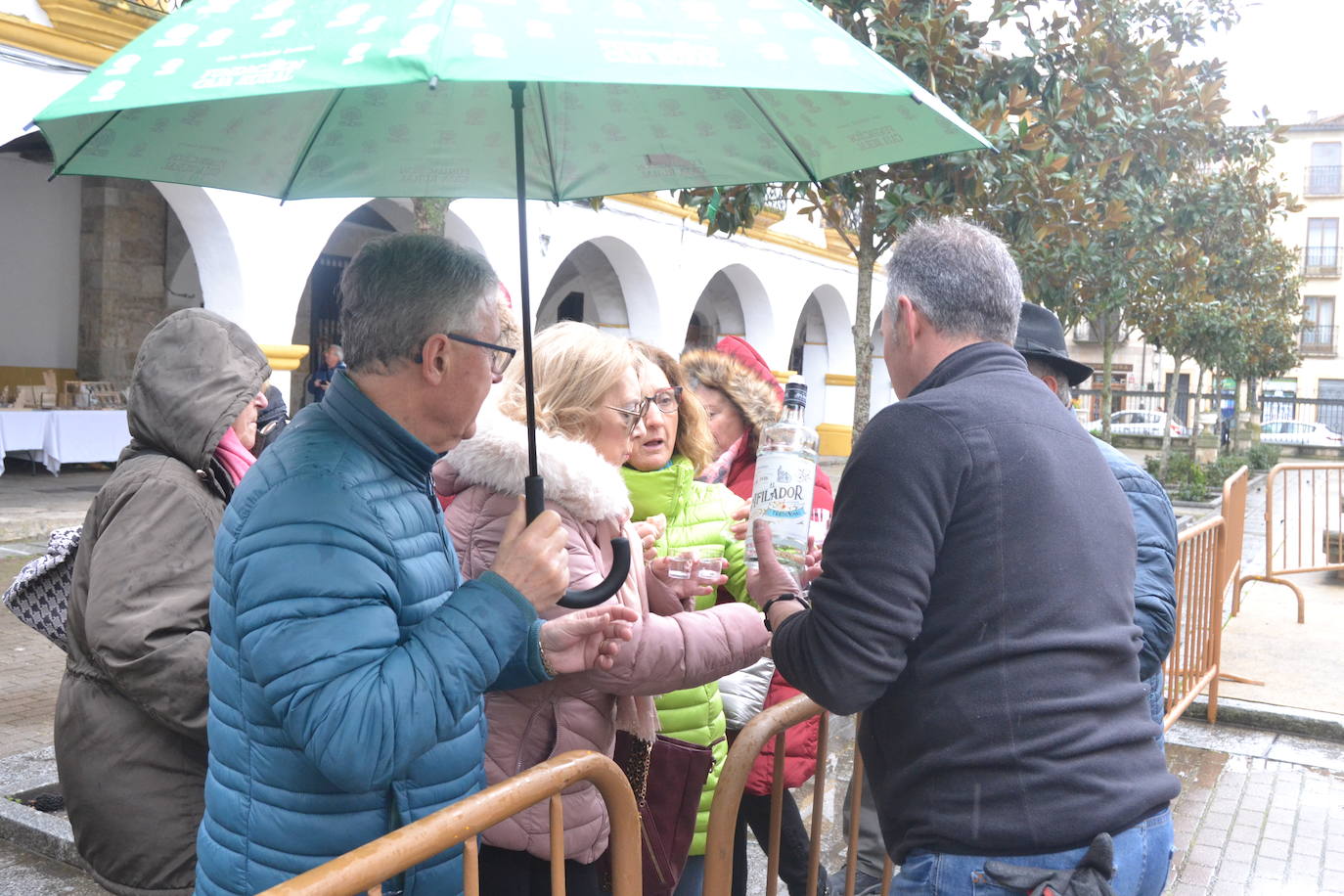 La lluvia no desluce la tradición matancera de Ciudad Rodrigo