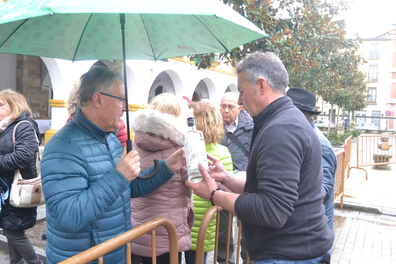 La lluvia no desluce la tradición matancera de Ciudad Rodrigo