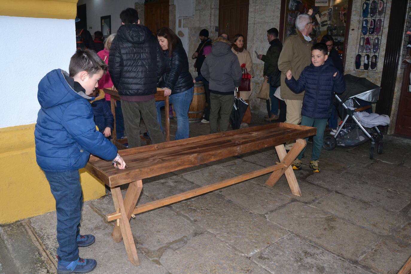 La lluvia no desluce la tradición matancera de Ciudad Rodrigo