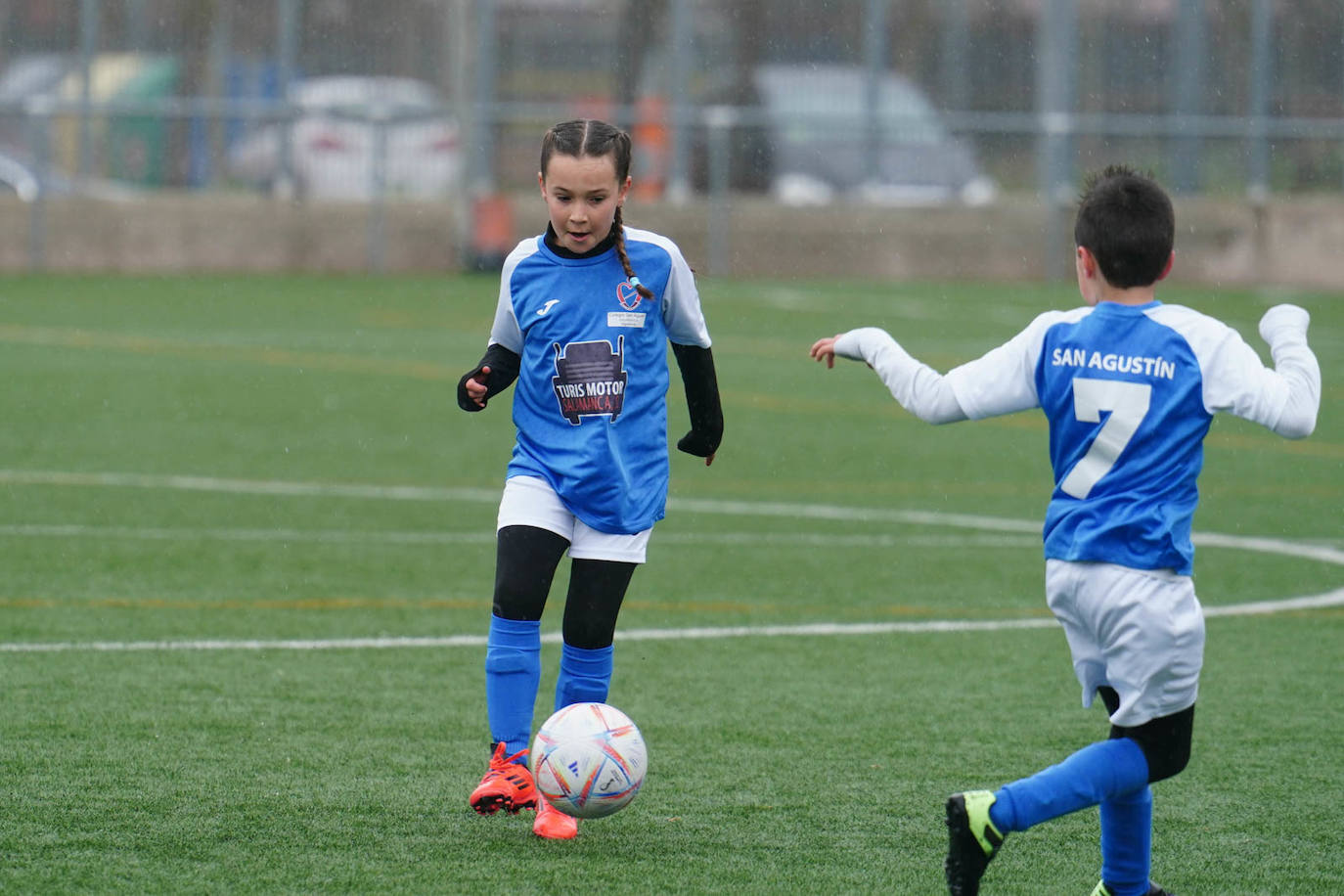 La jornada 21 del fútbol base en Salamanca, en imágenes