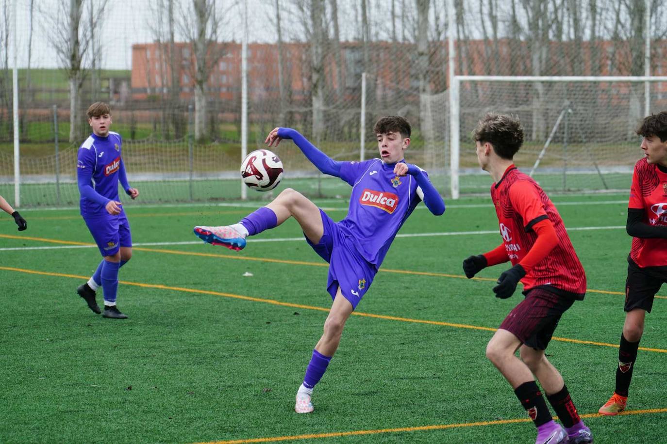 La jornada 21 del fútbol base en Salamanca, en imágenes