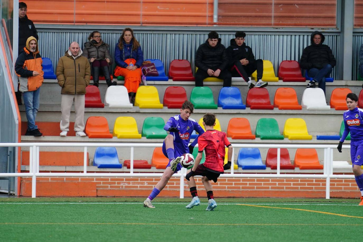 La jornada 21 del fútbol base en Salamanca, en imágenes